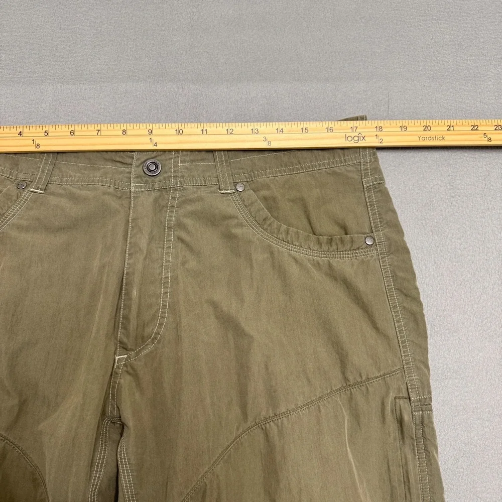KUHL Pants Mens 35x30 Brown Hiking Outdoor Cargo Utility